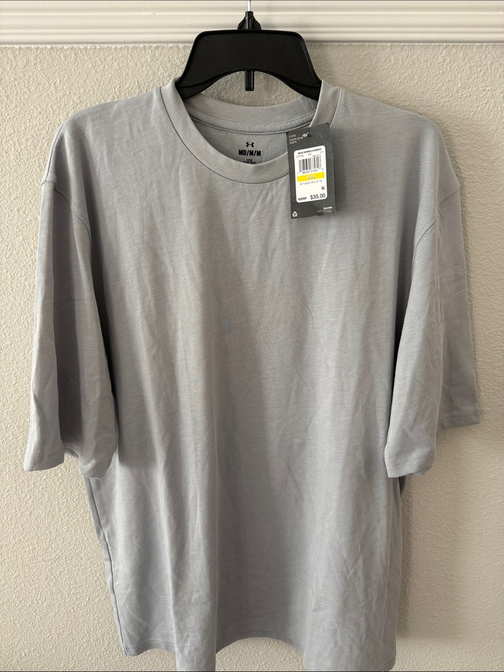 Under Armour Men’s Crew Neck T-Shirt - Gray